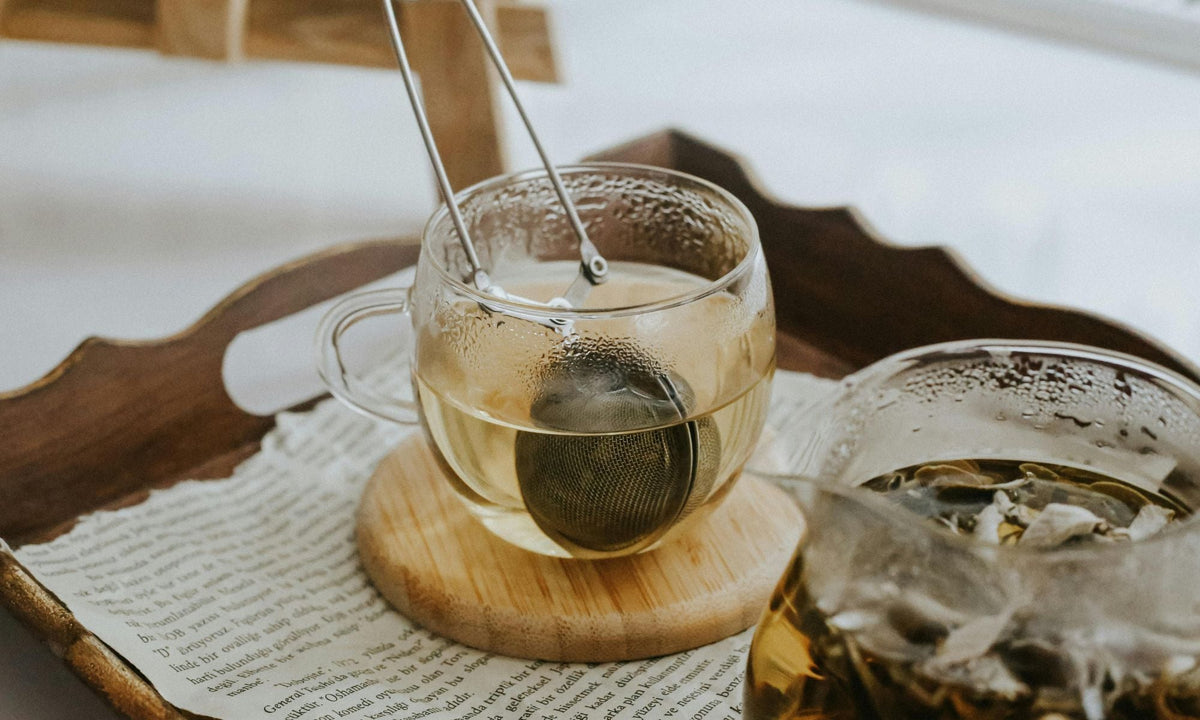 homemade tea for glowing skin