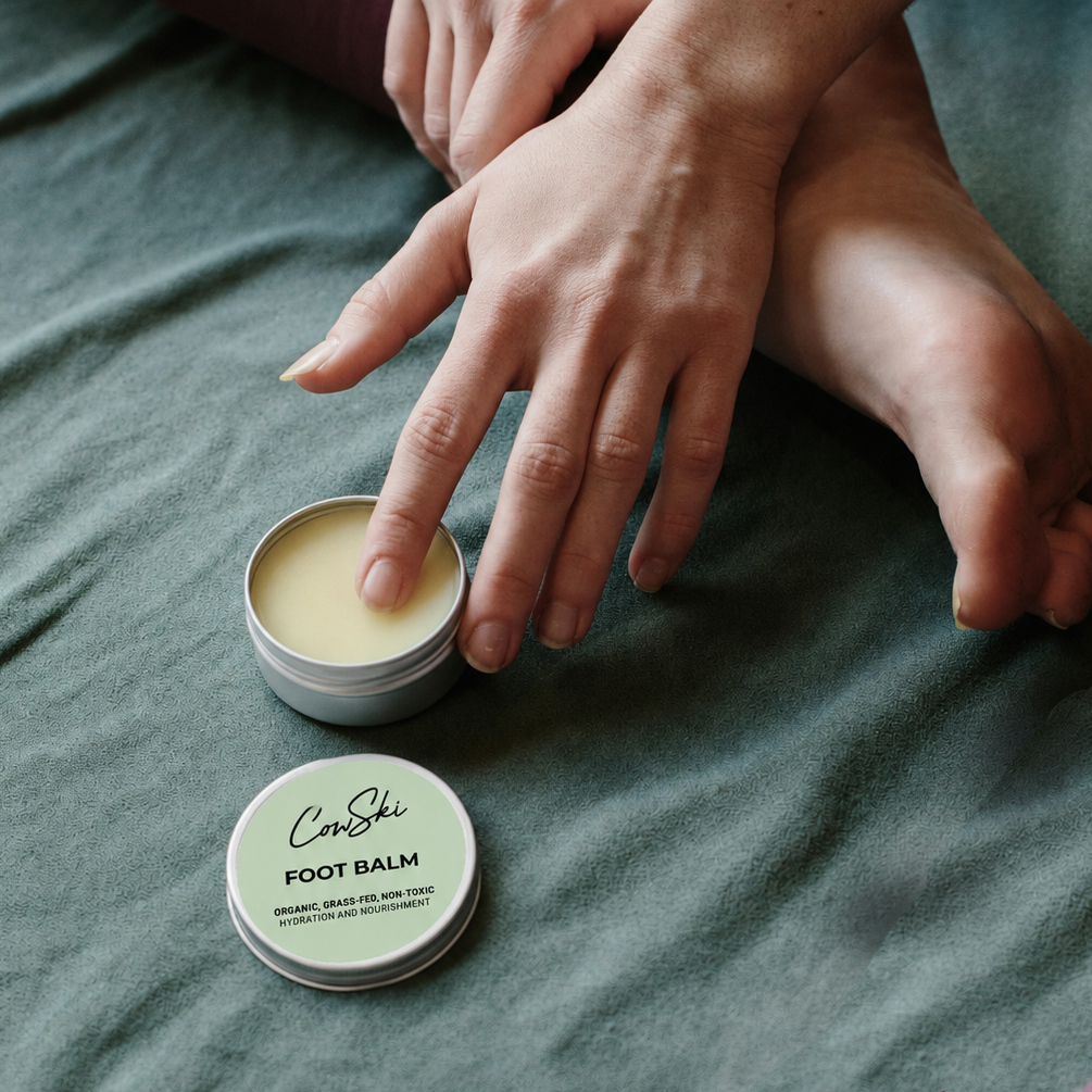 Organic, Grass-Fed Tallow Foot Balm