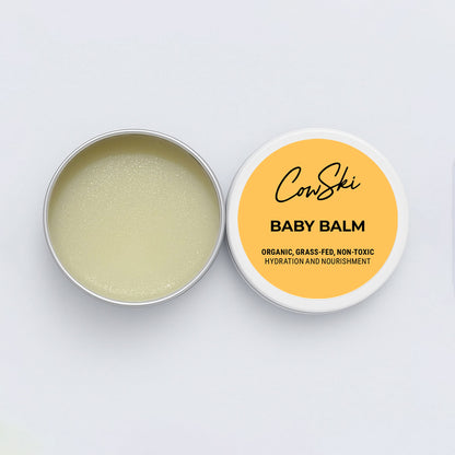 Tallow baby balm for face