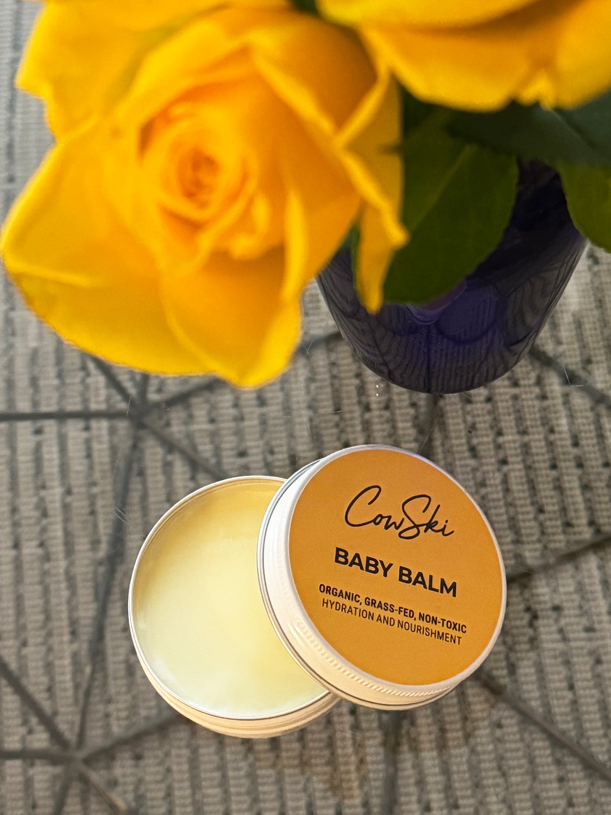 Organic, Grass-Fed Tallow Baby Balm