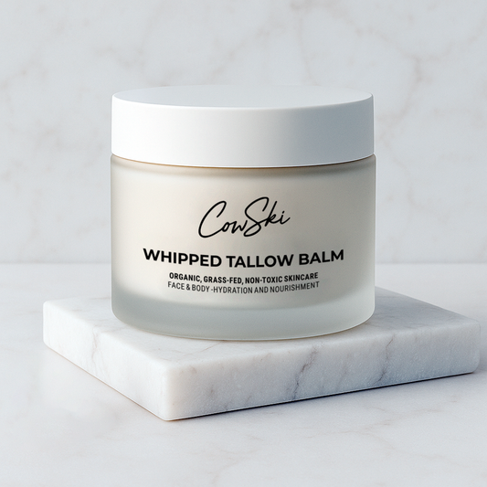 Organic whipped tallow for skin